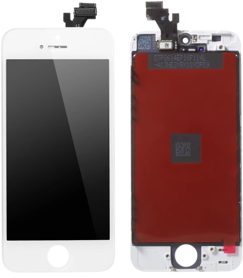 Οθόνη με μηχανισμό αφής και Πλαίσιο LCD SCREEN iPhone 5 White