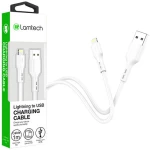 LAMTECH CHARGING CABLE iPhone 5/6/7 1m WHITE