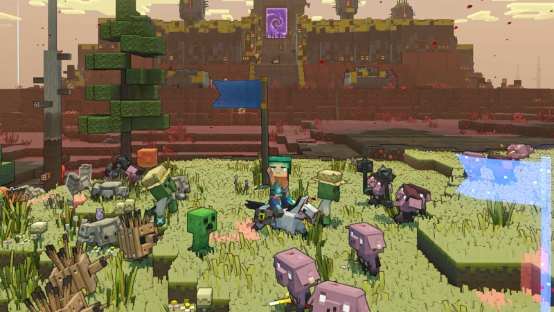 MINECRAFT LEGENDS DELUXE EDITION - PS4