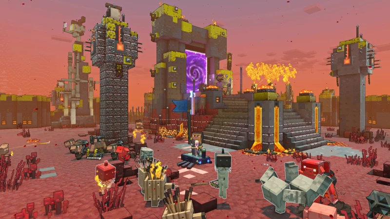 MINECRAFT LEGENDS DELUXE EDITION - PS4