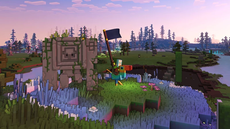 MINECRAFT LEGENDS DELUXE EDITION - PS4