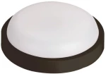 ΦΩΤΙΣΤΙΚΟ ΤΟΙΧΟΥ ΣΤΡΟΓΓΥΛΟ LED 18W Φ200X55 3000K IP54 ΜΑΥΡΟ PLUS