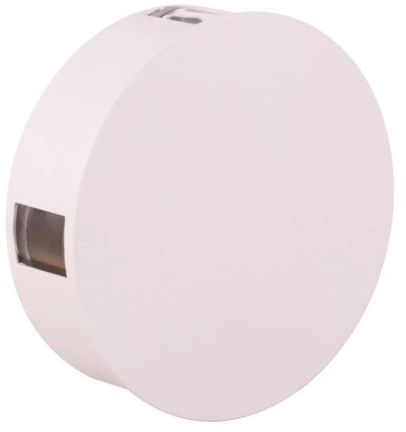 ΦΩΤΙΣΤΙΚΟ ΤΟΙΧΟΥ ΣΤΡΟΓΓΥΛΟ LED 3X4W Φ140X45 3000K IP44 ΛΕΥΚΟ PLUS