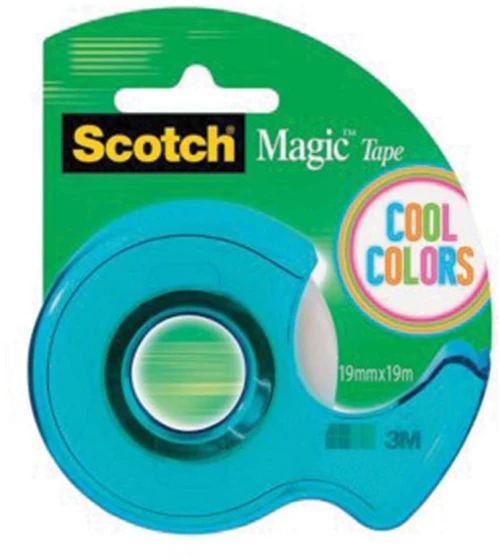 3M Scotch Magic cool C-106 βάση κολλητικής ταινίας γεμάτη 19mm x 19m γαλάζιο