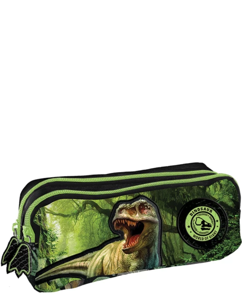 Graffiti Dinosaur 221353 κασετίνα διπλή