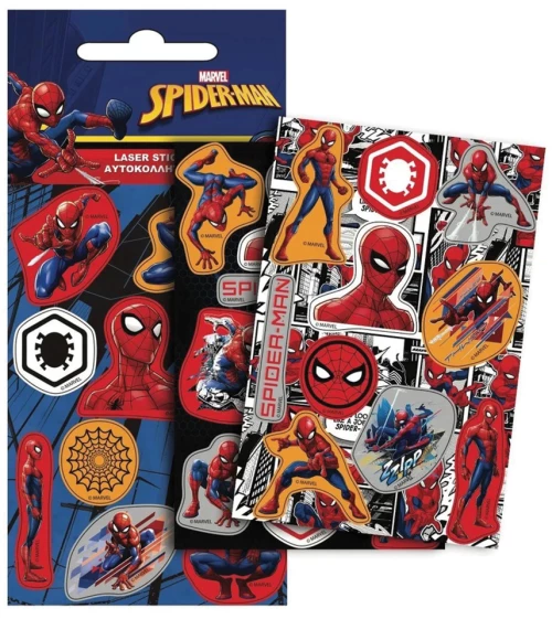 Gim 777-51910 αυτοκόλλητα laser Spiderman
