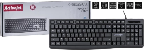 Activejet USB keyboard K-3803S