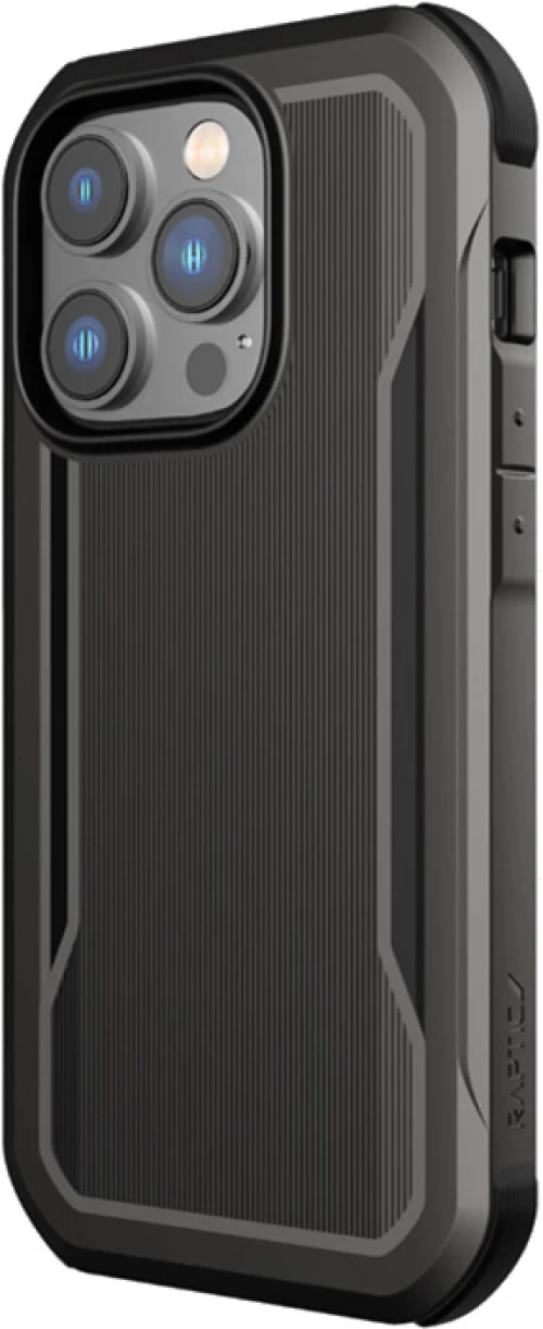 X-Doria Raptic For Built MagSafe - Case for iPhone 14 Pro (Drop-Tested 6m) (Black)