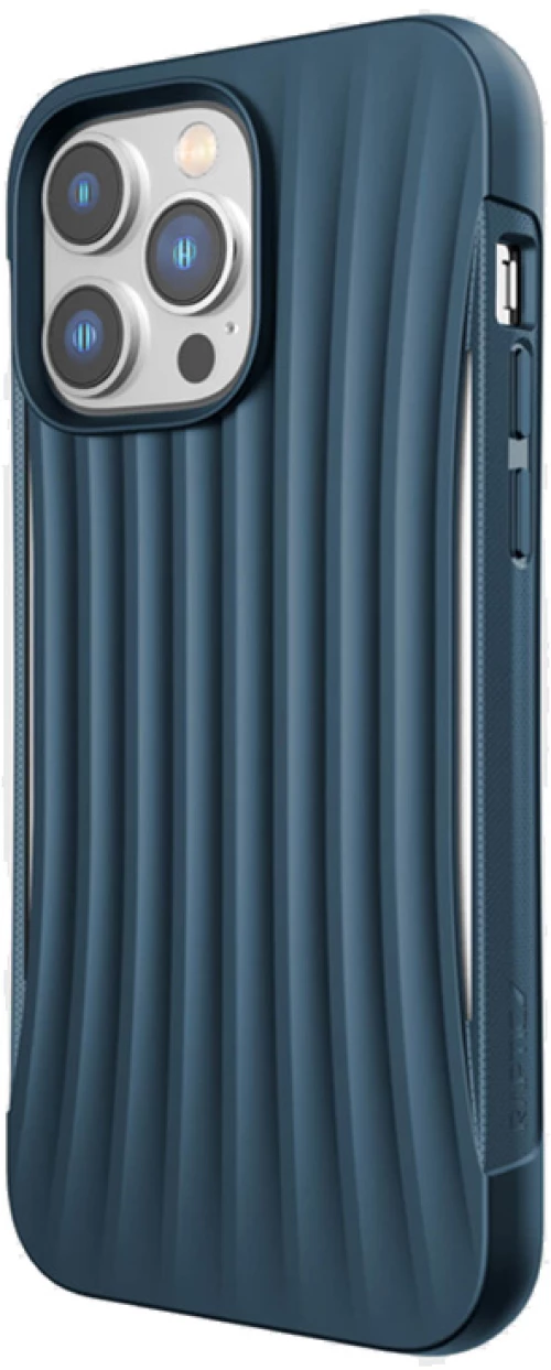 X-Doria Raptic Clutch - Biodegradable case for iPhone 14 Pro Max (Drop-Tested 3m) (Blue)