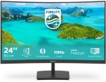Philips E Line 241E1SCA/00 computer monitor 59.9 cm (23.6") 1920 x 1080 pixels Full HD LCD Black