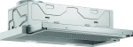 Bosch Serie 2 DFL063W56 cooker hood Semi built-in (pull out) Metallic 328 m3/h C