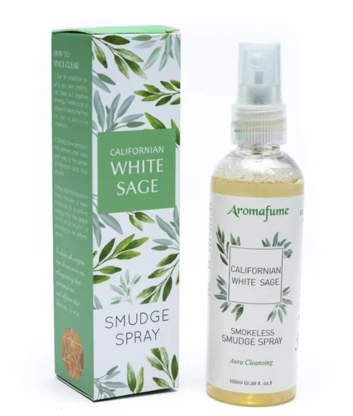 Αρωματικό Σπρέι για Ενεργειακό Καθαρισμό Χώρου και Αύρας με Λευκό Φασκόμηλο 100ml