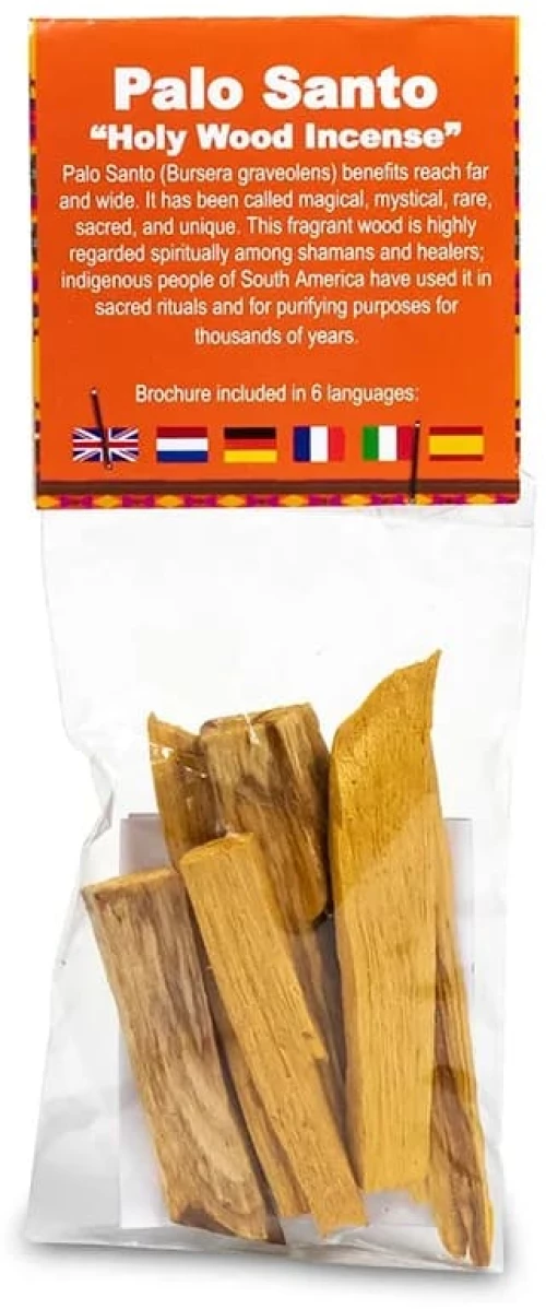 Αρωματικό Θυμίαμα Iερό ξύλο Natural Palo Santo 20g