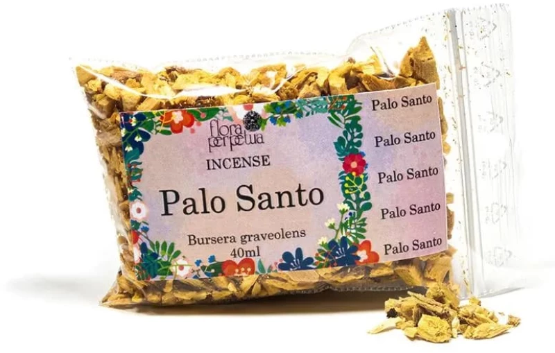 Αρωματικό Θυμίαμα Iερό ξύλο Natural Palo Santo Incense Chips 12g