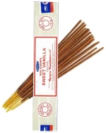 Αρωματικά Στικ Satya με άρωμα Βανίλια Sweet Vanilla Incense Sticks 15g