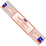 Αρωματικά Στικ Satya με άρωμα Βανίλια Sweet Vanilla Incense Sticks 15g