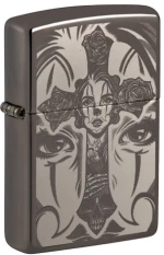 ZIPPO ΑΝΑΠΤΗΡΑΣ ΛΑΔΙΟΥ ΑΝΤΙΑΝΕΜΙΚΟΣ TATTOO THEME DESIGN - 48411