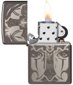 ZIPPO ΑΝΑΠΤΗΡΑΣ ΛΑΔΙΟΥ ΑΝΤΙΑΝΕΜΙΚΟΣ TATTOO THEME DESIGN - 48411