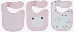 Biorganic σαλιαρίστρα ροζ αρκουδάκι