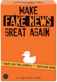 AS Games Επιτραπέζιο Παιχνίδι Make Fake News Great Again Για Ηλικίες 18+ Χρονών Και 4+ Παίκτες