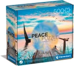 Clementoni Παζλ Peace Puzzles Wind 500 τμχ