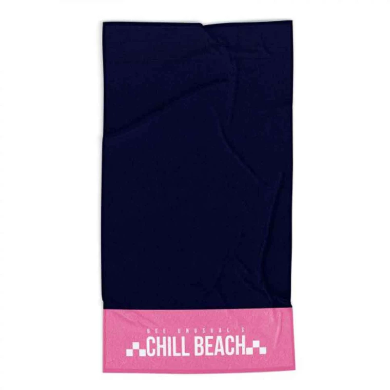 Πετσέτα θαλάσσης Bee Unusual Big Cats Beach Towel 90x150cm Blue/Pink