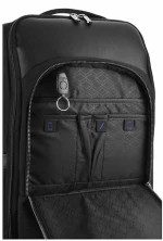 ΑΝΔΡΙΚΟ ΣΑΚΙΔΙΟ ΠΛΑΤΗΣ BEVERLY HILLS POLO CLUB BH-8464 ΜΑΥΡΟ ΜΕ USB