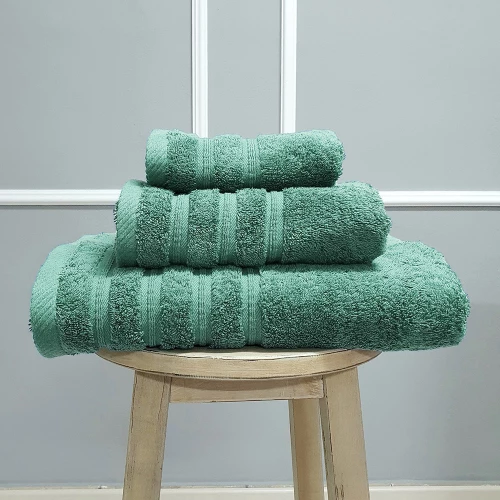 Πετσέτες σετ 3 τμχ Premium Collection Βαμβακερό 600gsm Joli Μέντα