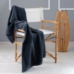 Ξενοδοχειακή Πετσέτα Πισίνας Vat Dyed 600gr 80x200cm Joli Ανθρακί