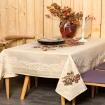 Τραπεζομάντηλο 150x250cm στόφα-jacquard cream Liolios Home 1902 PLS-TB17008