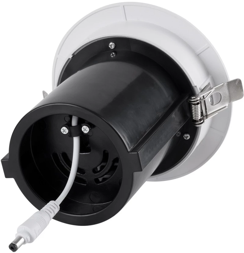 GloboStar VIRGO-B 60311 Χωνευτό LED Spot Downlight Φ13.5cm 20W 36° Στρογγ. - Λευκό - Θερμό 2700K