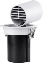 GloboStar VIRGO-B 60311 Χωνευτό LED Spot Downlight Φ13.5cm 20W 36° Στρογγ. - Λευκό - Θερμό 2700K