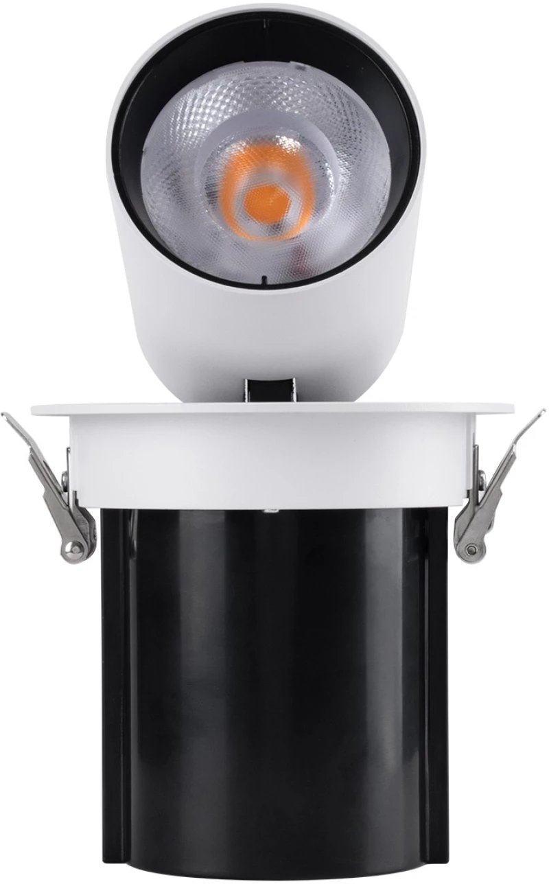 GloboStar VIRGO-B 60311 Χωνευτό LED Spot Downlight Φ13.5cm 20W 36° Στρογγ. - Λευκό - Θερμό 2700K