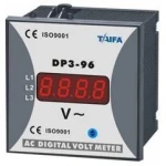 ΒΟΛΤΟΜΕΤΡΟ ΠΙΝΑΚΑ ΨΗΦΙΑΚΟ 96x96 3Φ 0-500V AC (1 ένδειξης) DP3-96-S