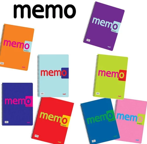 NEXT MEMO ΤΕΤΡ. ΣΠΙΡΑΛ 17X25ΕΚ. 5ΘΕΜ. - 6 ΤΕΜ