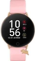 RADLEY LONDON SMARTWATCH PINK LEATHER STRAP RYS05-2040-INT