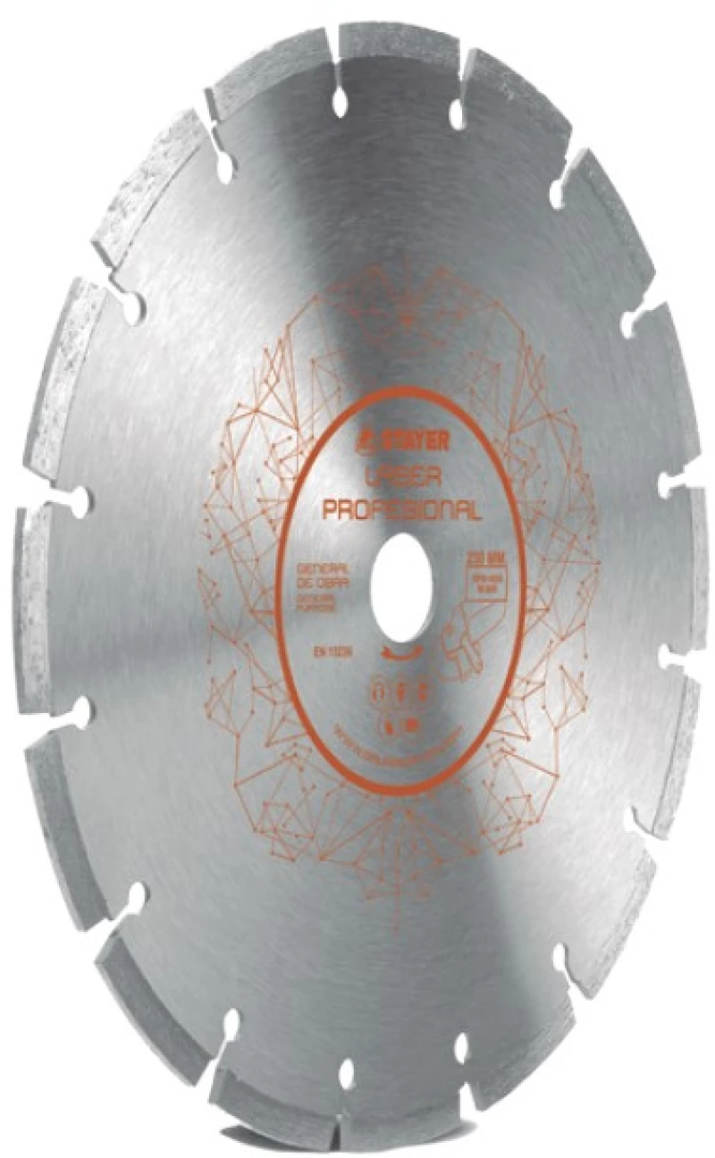 Διαμαντόδισκος LASER PROFESIONAL Stayer Μέγεθος: Ø 300 x 25.4 H7