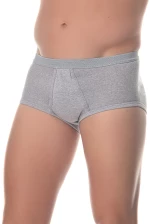 ΑΝΔΡΙΚΟ ΚΛΑΣΙΚΟ ΣΛΙΠ LIDO UNDERWEAR - ΓΚΡΙ 100% ΒΑΜΒΑΚΙ