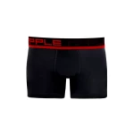 ΑΝΔΡΙΚΟ BOXER APPLE (0110950) - ΜΑΥΡΟ/KOKKINO 90% ΒΑΜΒΑΚΙ