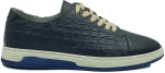 Ανδρικά Δερμάτινα Sneakers - LA5100 - Μπλέ