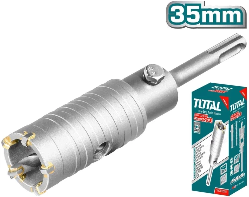 TOTAL Διαμαντοκορώνα μπετού SDS - PLUS 35mm (TAC430351)