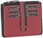 Δερμάτινη καρτοθήκη (521-1094-red)