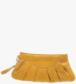 Δερμάτινο φακελάκι (501-4092-yellow)