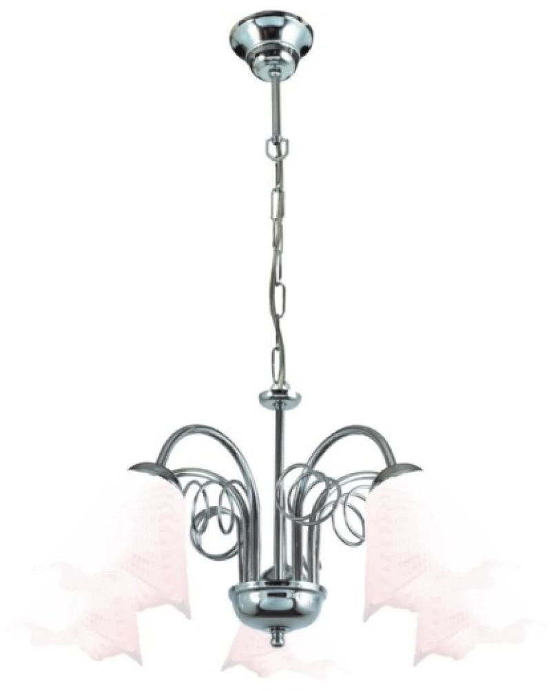 Κρεμαστό Πολύφωτο PDT 2041/5 N 5/Φ ΕΛΑΤΗΡΙΟ ΝΙΚΕΛ - ArLight (0103394)