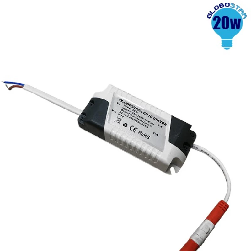 Πάνελ PL LED Οροφής Χωνευτό Τετράγωνο 20W 230V 1820lm Θερμό Λευκό 3000k GloboStar 01886