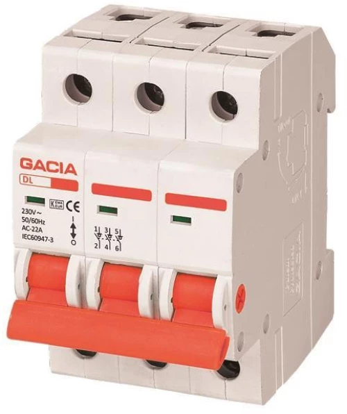 ΡΑΓΟΔΙΑΚΟΠΤΗΣ 3X100A GACIA - (500-43609)