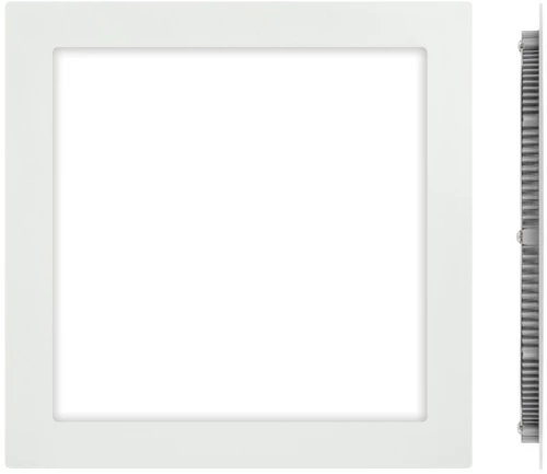 Χωνευτό φωτιστικό led panel, 18w, 3000K 1.440lm 115° IP20 22.5x22.5x1.5cm λευκό - Vk (VK/04080/W/W)