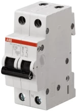 ABB Αυτόματη Ασφάλεια 1P+N 40A 3kA Καμπύλης C - SH201T-C40NA 2 ΣΤ.