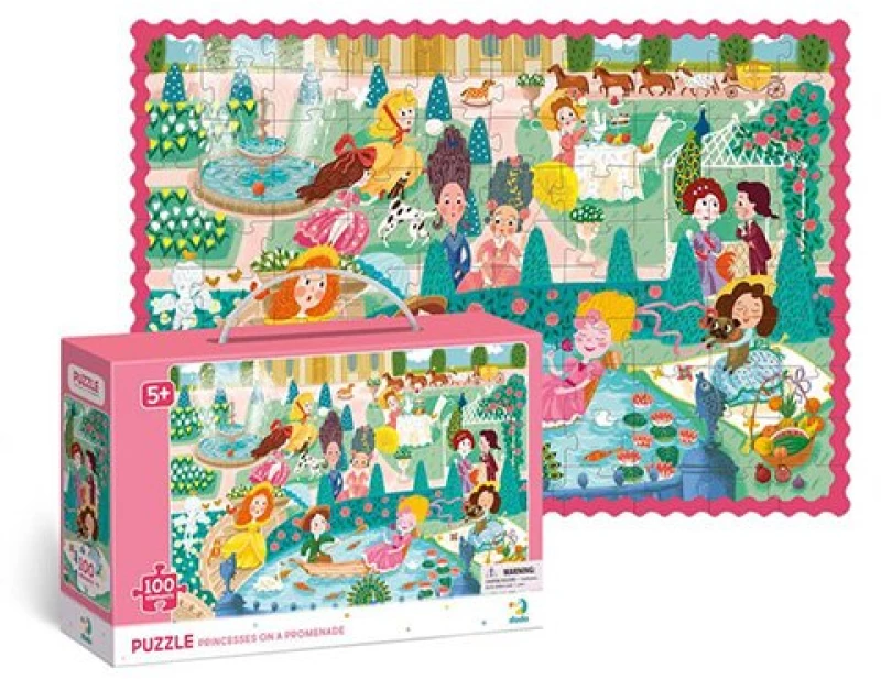 PUZZLE 100 PRINCESSES ON A PROMENADE -  ΠΡΙΓΚΙΠΙΣΣΕΣ ΣΕ ΠΕΡΙΠΑΤΟ DO300404