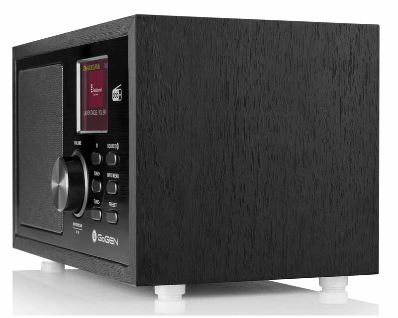GoGEN DAB620BTCB Ραδιόφωνο FM/DAB+/Bluetooth, μαύρο